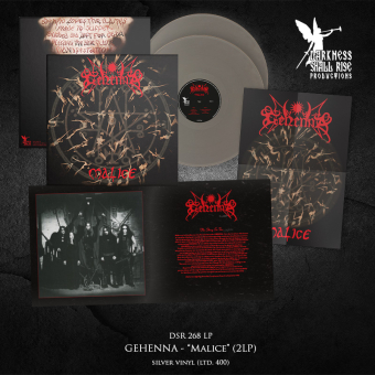 GEHENNA Malice (Our Third Spell) 2LP SILVER , PRE-ORDER [VINYL 12"]